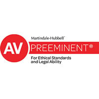 Martindale-Hubbell AV Preeminent For Ethical Standards and Legal Ability